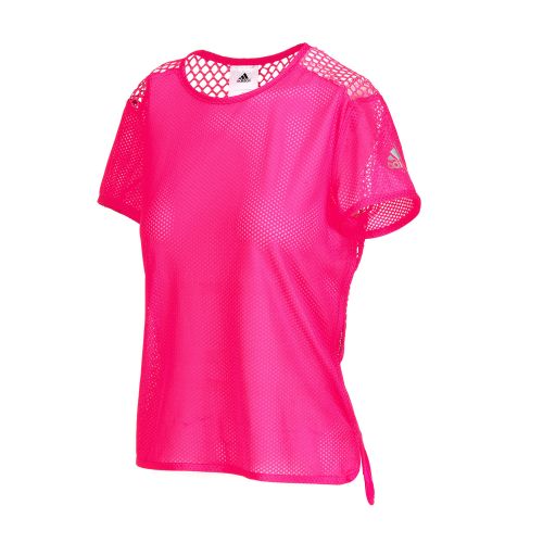  Tshirt de sport femme ADIDAS en polyester - Ref 460763