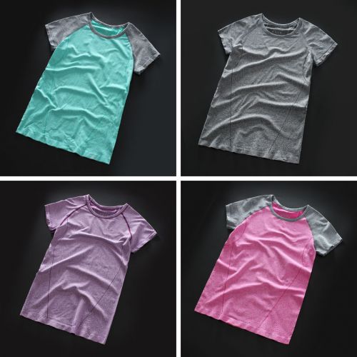  Tshirt de sport femme en nylon - Ref 460783