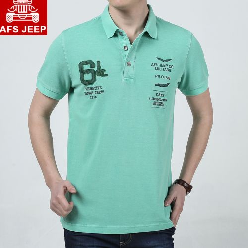  Tshirt de sport homme AFS JEEP en coton - Ref 460825