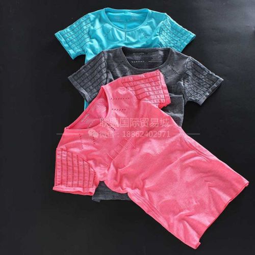 Tshirt de sport femme séchage rapide en nylon - Ref 460863