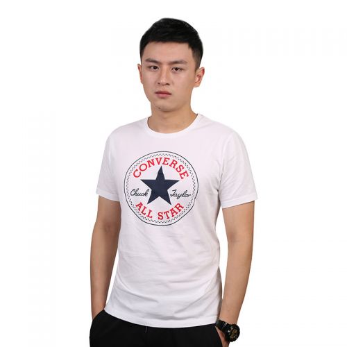  Tshirt de sport homme CONVERSE en coton - Ref 460883