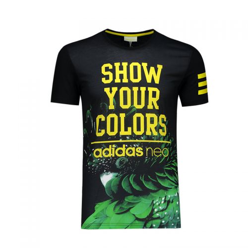  Tshirt de sport homme ADIDAS en CVC - Ref 460898