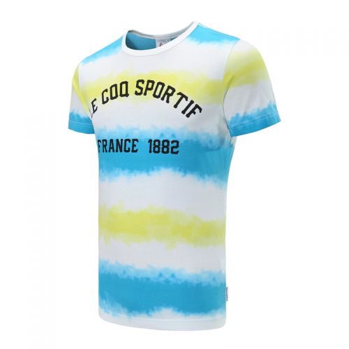  Tshirt de sport homme LE COQ SPORTIF en coton - Ref 460969