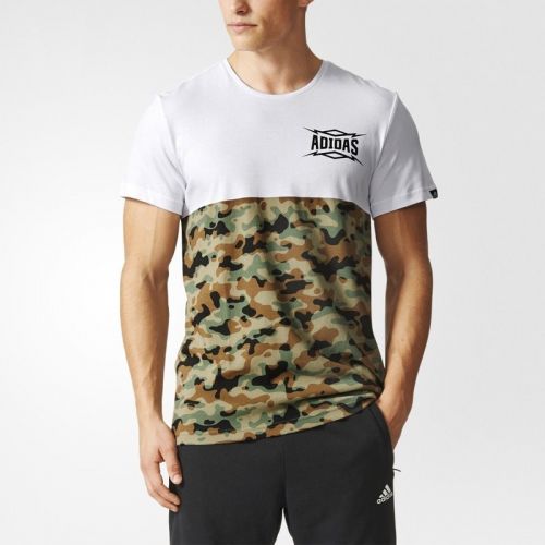  Tshirt de sport homme ADIDAS en CVC - Ref 461033