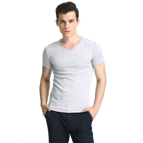 Tshirt de sport homme Lycra T-shirt en coton - Ref 461265
