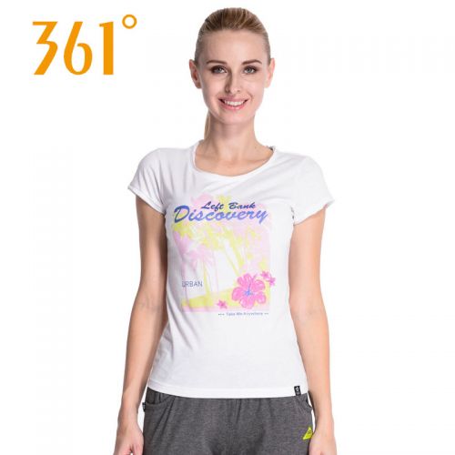  Tshirt de sport femme en CVC - Ref 461334