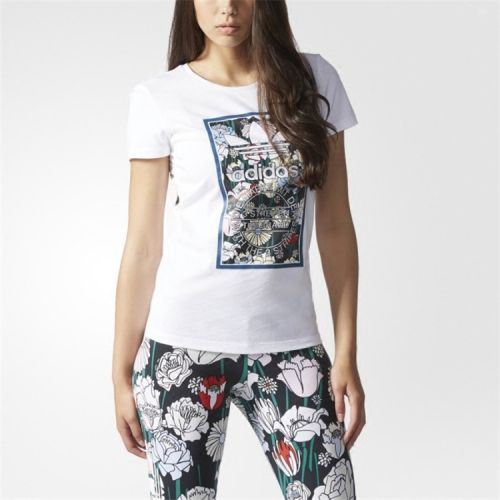  Tshirt de sport femme ADIDAS en coton - Ref 461365