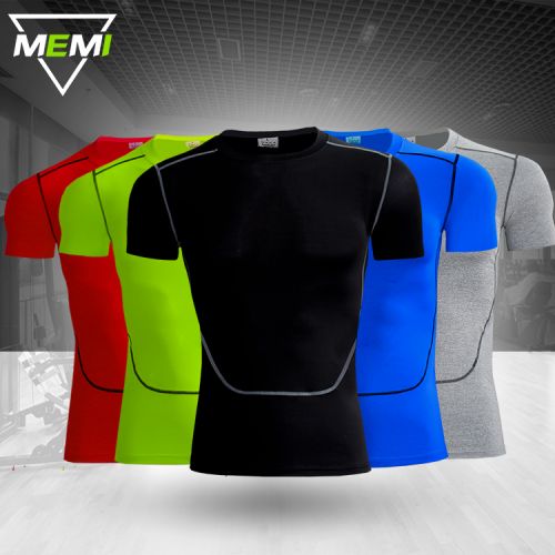 Tshirt de sport homme MEMI en polyester - Ref 461477