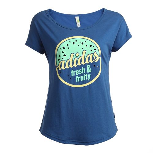  Tshirt de sport femme ADIDAS en coton - Ref 461532