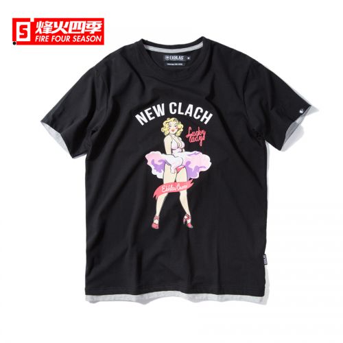  Tshirt de sport uniGenre EKHLAS en coton - Ref 461732