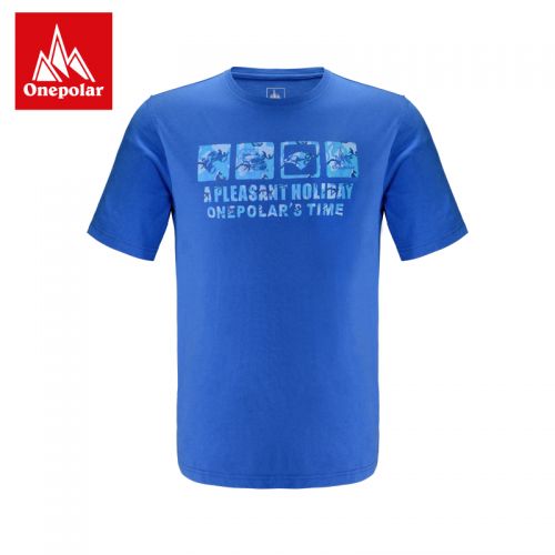  Tshirt de sport homme ONEPOLAR en coton - Ref 461827