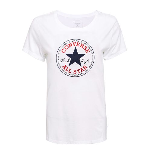  Tshirt de sport femme CONVERSE en CVC - Ref 461853