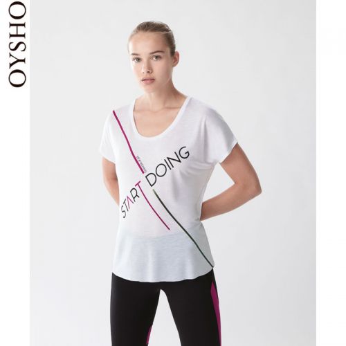  Tshirt de sport femme OYSHO - Ref 461892