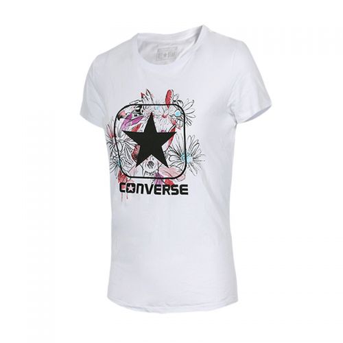  Tshirt de sport femme CONVERSE en CVC - Ref 461922