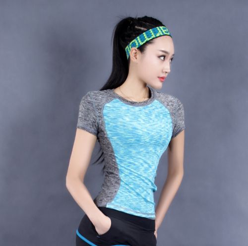  Tshirt de sport femme en polyester - Ref 461926
