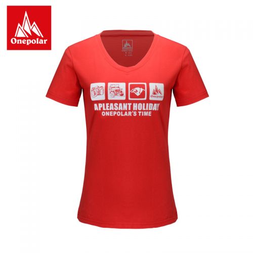  Tshirt de sport femme ONEPOLAR en coton - Ref 461939