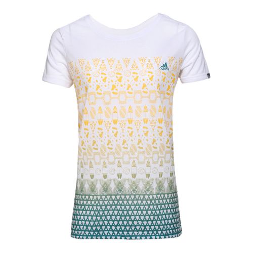  Tshirt de sport femme ADIDAS - Ref 461941