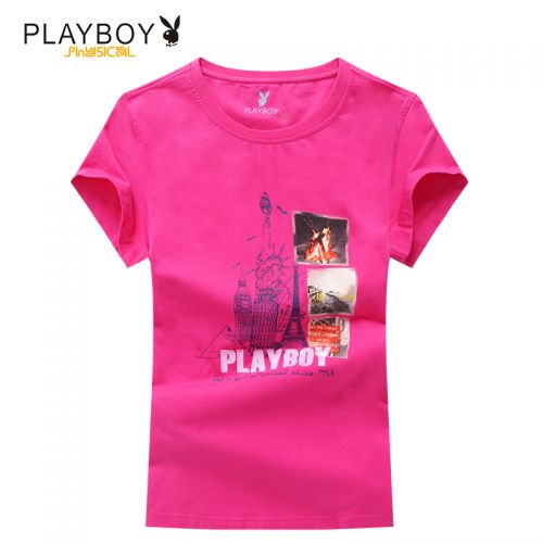  Tshirt de sport femme PLAYBOY - Ref 461952