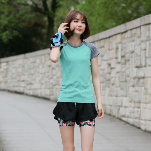  Tshirt de sport femme en nylon - Ref 462063