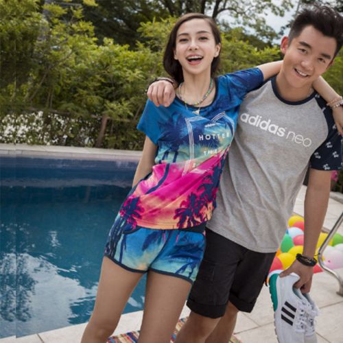  Tshirt de sport femme ADIDAS - Ref 462183