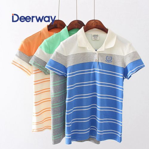  Tshirt de sport femme DEERWAY en coton - Ref 462221