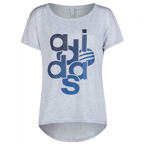  Tshirt de sport femme ADIDAS en CVC - Ref 462369