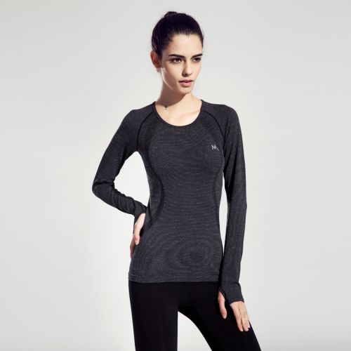  Tshirt de sport femme BINNIB en nylon - Ref 462578