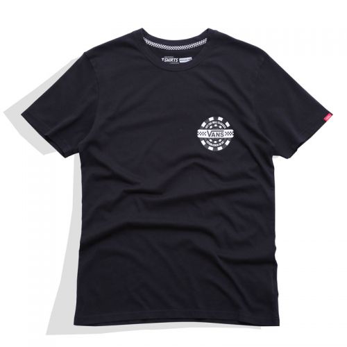  Tshirt de sport homme VANS en coton - Ref 462630