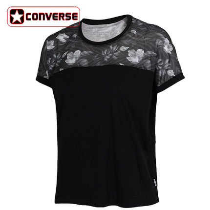  Tshirt de sport femme CONVERSE en coton - Ref 462689