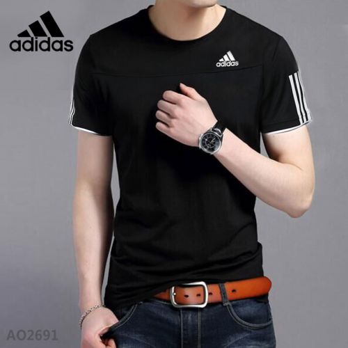  Tshirt de sport homme ADIDAS en CVC - Ref 462857