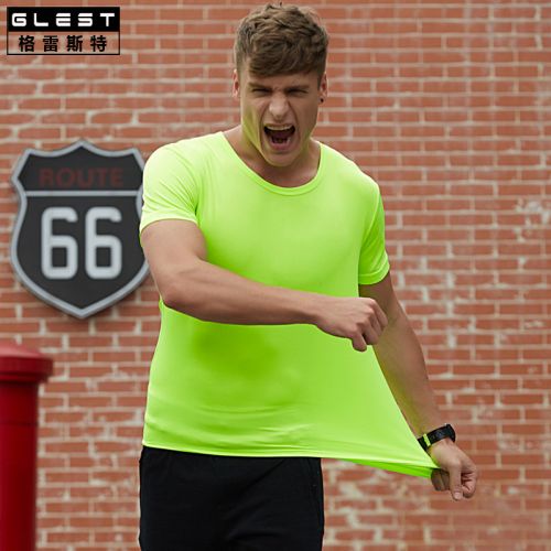  Tshirt de sport homme GLEST en polyester - Ref 462891