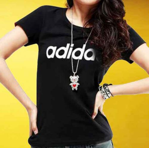  Tshirt de sport femme ADIDAS en coton - Ref 462898