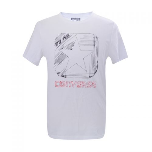  Tshirt de sport homme CONVERSE en coton - Ref 463004
