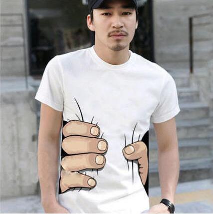  Tshirt de sport homme en coton - Ref 463418