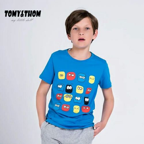 Tshirt de sport Universal enfants Garçons à manches courtes T-shirt d'été t-shirt grande vierge pure - Ref 463