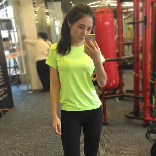  Tshirt de sport femme en polyester - Ref 463929