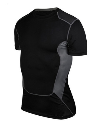 Tshirt de sport homme manche courte en polyester - Ref 464047