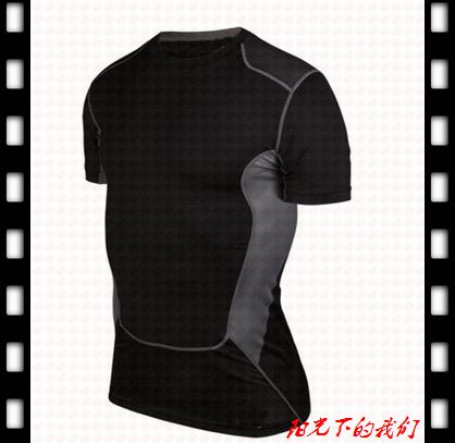 Tshirt de sport homme manche courte en polyester - Ref 464196