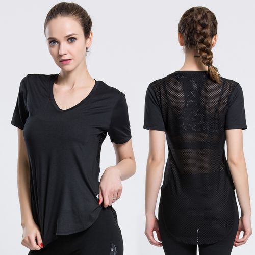  Tshirt de sport femme en spandex - Ref 464357