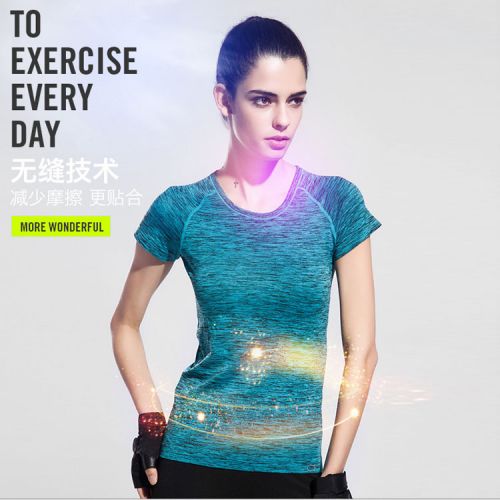  Tshirt de sport femme en nylon - Ref 464542