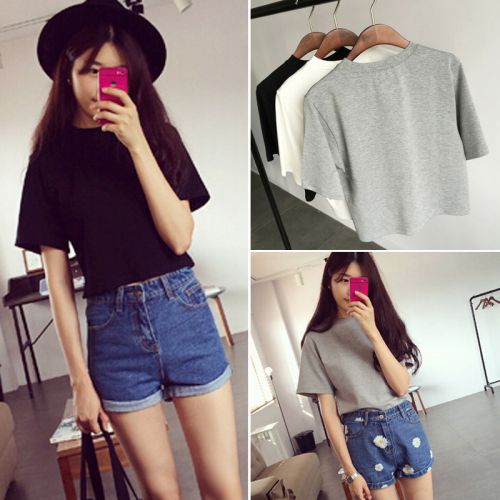  Tshirt de sport femme en coton - Ref 464575