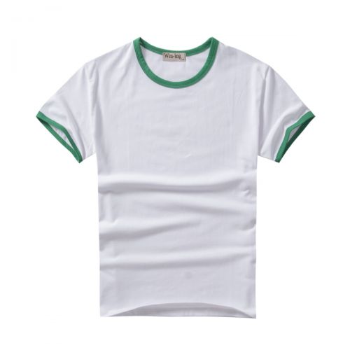 Tshirt de sport homme WIN-ING Herbe verte à manches courtes hit bord latéral Modèle avec des groupes thermiques t-shirt en co