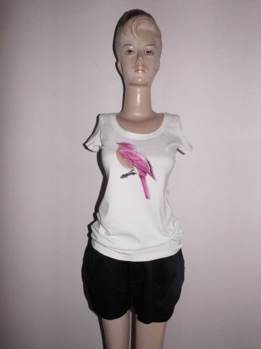 Tshirt de sport femme OODJI en coton - Ref 464821