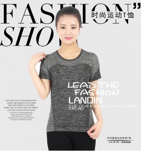  Tshirt de sport femme en nylon - Ref 464959