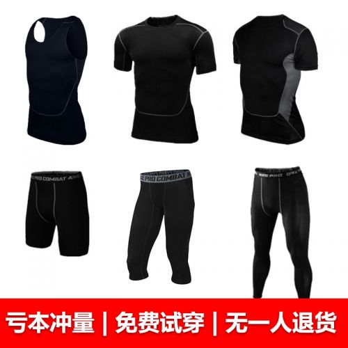  Tshirt de sport homme en spandex - Ref 464980