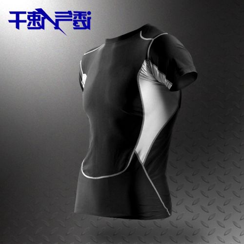 Tshirt de sport homme Moulants T-shirt en LYCRA Lycra - Ref 465049