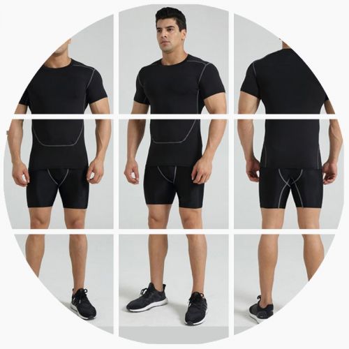  Tshirt de sport homme en nylon - Ref 465362