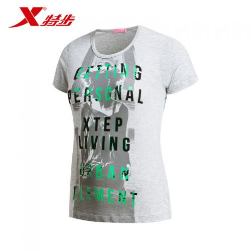  Tshirt de sport femme XTEP en coton - Ref 465402