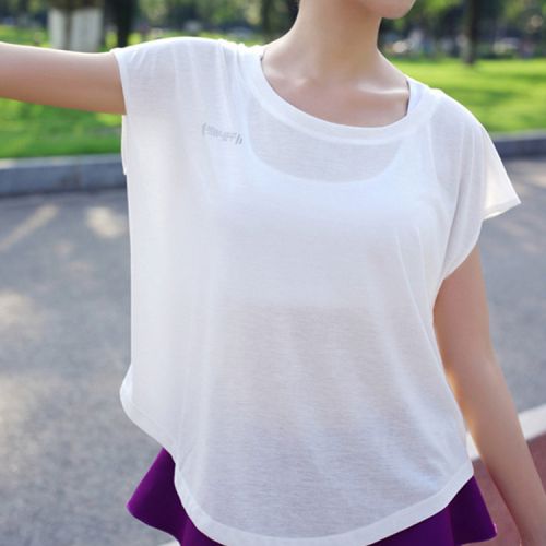  Tshirt de sport femme en coton - Ref 465454