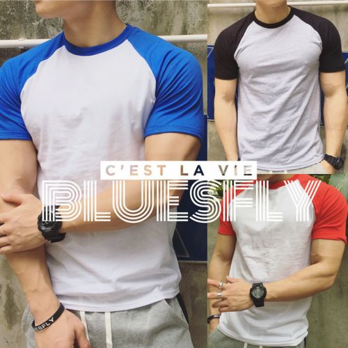 Tshirt de sport homme BLUESFLY PAR T-shirt raglan - Ref 465456